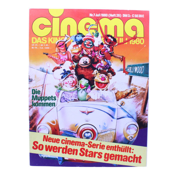 cinema Kinomagazin Nr. 7 Juli 1980 Heft 26 Muppets Shining Poster Sammlerstück
